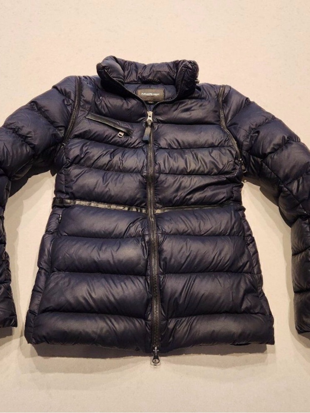 Mackage Navy Blue Puffer Jacket